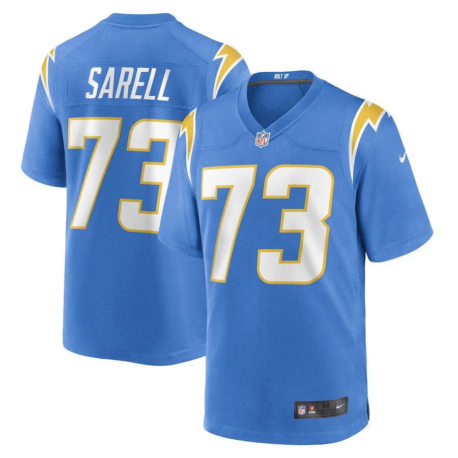 Men Los Angeles Chargers 73 Foster Sarell Nike Powder Blue Game Player NFL Jersey